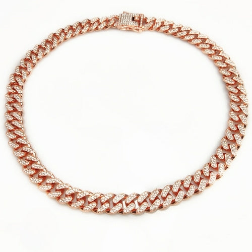 Cuban Chains Diamonds Dogs Designs | Necklaces Small Luxury Dogs - Dog