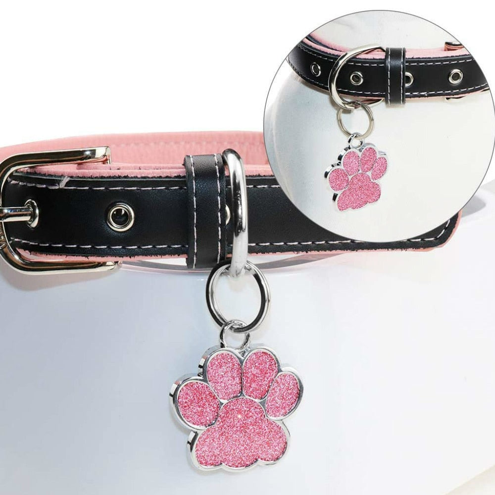 Personalized Engraving Pet Cat Name Tags Customized Dog ID Tag Collar