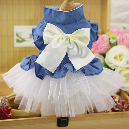 Pet Dress for Dog Small Pomeranian Girl and Boy Dress for Cat Small