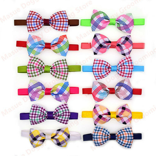 100pcs Dog Bowtie Small Dog Bowtie Bulk Dog Accessories Dog Fashion