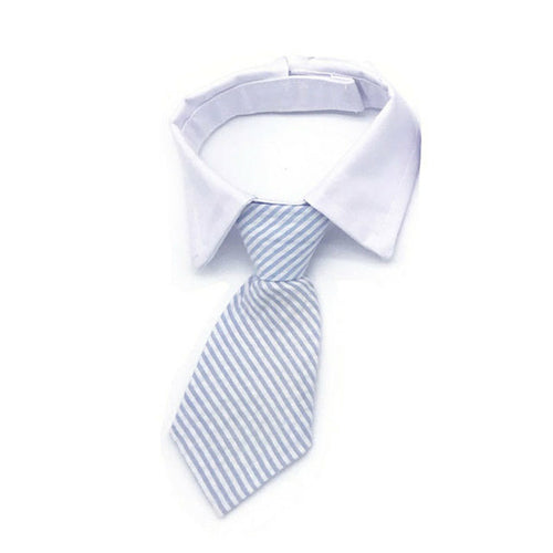 9 Colors Necktie For Small And Medium Dog Grid Printed Pet Accessories