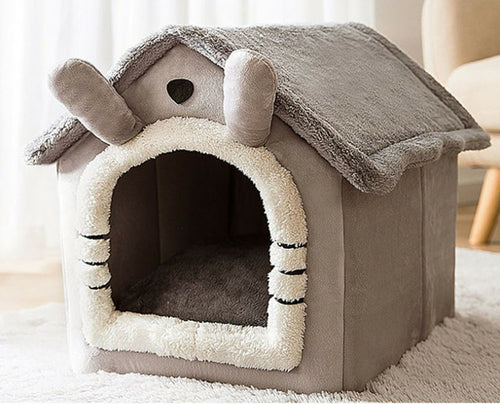 Dog Bed Couch Winter Warm Kennel House for Small Dog Chihuahua Teddy