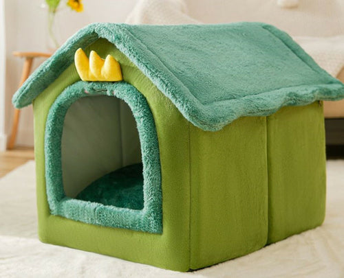 Dog Bed Couch Winter Warm Kennel House for Small Dog Chihuahua Teddy