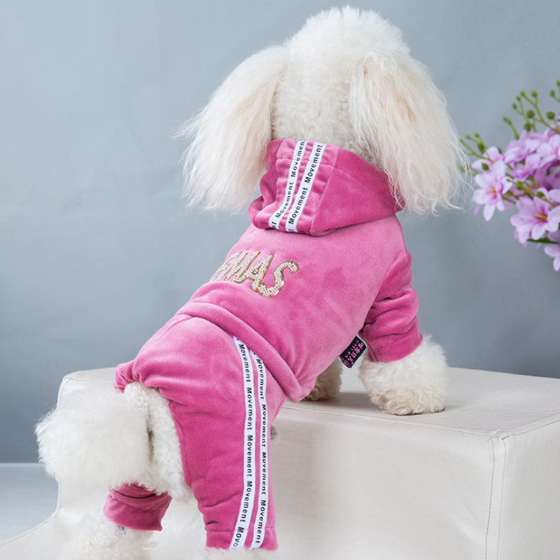 Fashion Letter Pet Dog Clothes For Small Dogs Coat Hoodie Sweatshirt