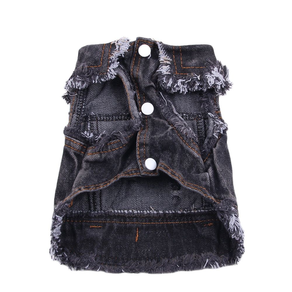 New Dog Jeans Jacket Cute Casual Blue Denim Coat Vest Pet Puppy