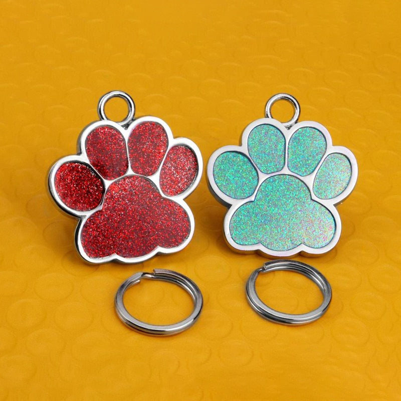 Personalized Engraving Pet Cat Name Tags Customized Dog ID Tag Collar