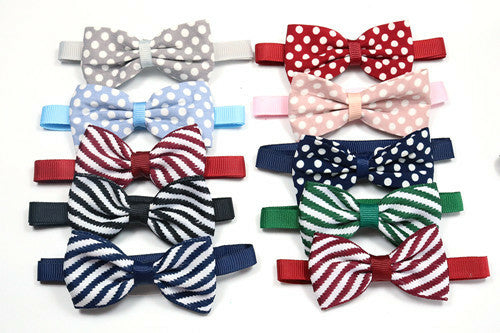 100pcs Dog Bowtie Small Dog Bowtie Bulk Dog Accessories Dog Fashion