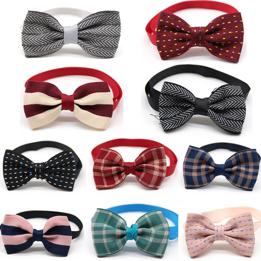 100pcs Dog Bowtie Small Dog Bowtie Bulk Dog Accessories Dog Fashion