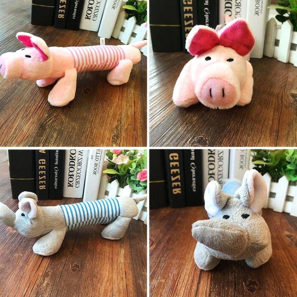 2022 New Dog Toy For Large Dogs Cat Plush Squeak Stuffed Toys Fleece