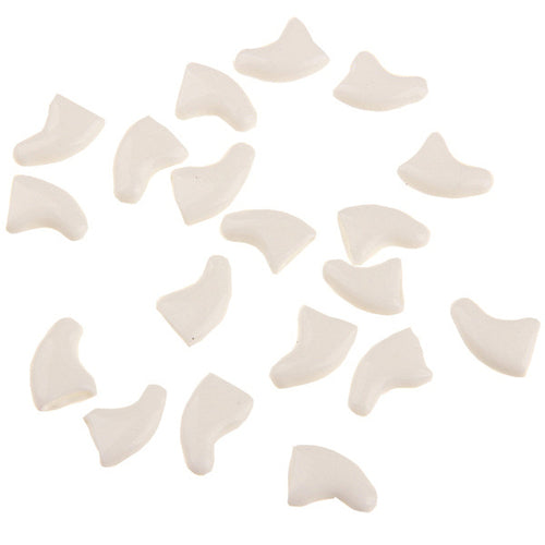 20pcs Silicone Soft Cat Nail Cap Cat Paw Claw Pet Nail Protector Cat