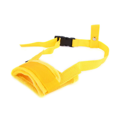 5 Sizes Soft Pet Dog Mesh Muzzle Adjustable For Small Medium Large