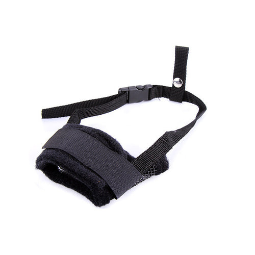 5 Sizes Soft Pet Dog Mesh Muzzle Adjustable For Small Medium Large
