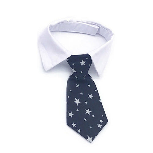 9 Colors Necktie For Small And Medium Dog Grid Printed Pet Accessories