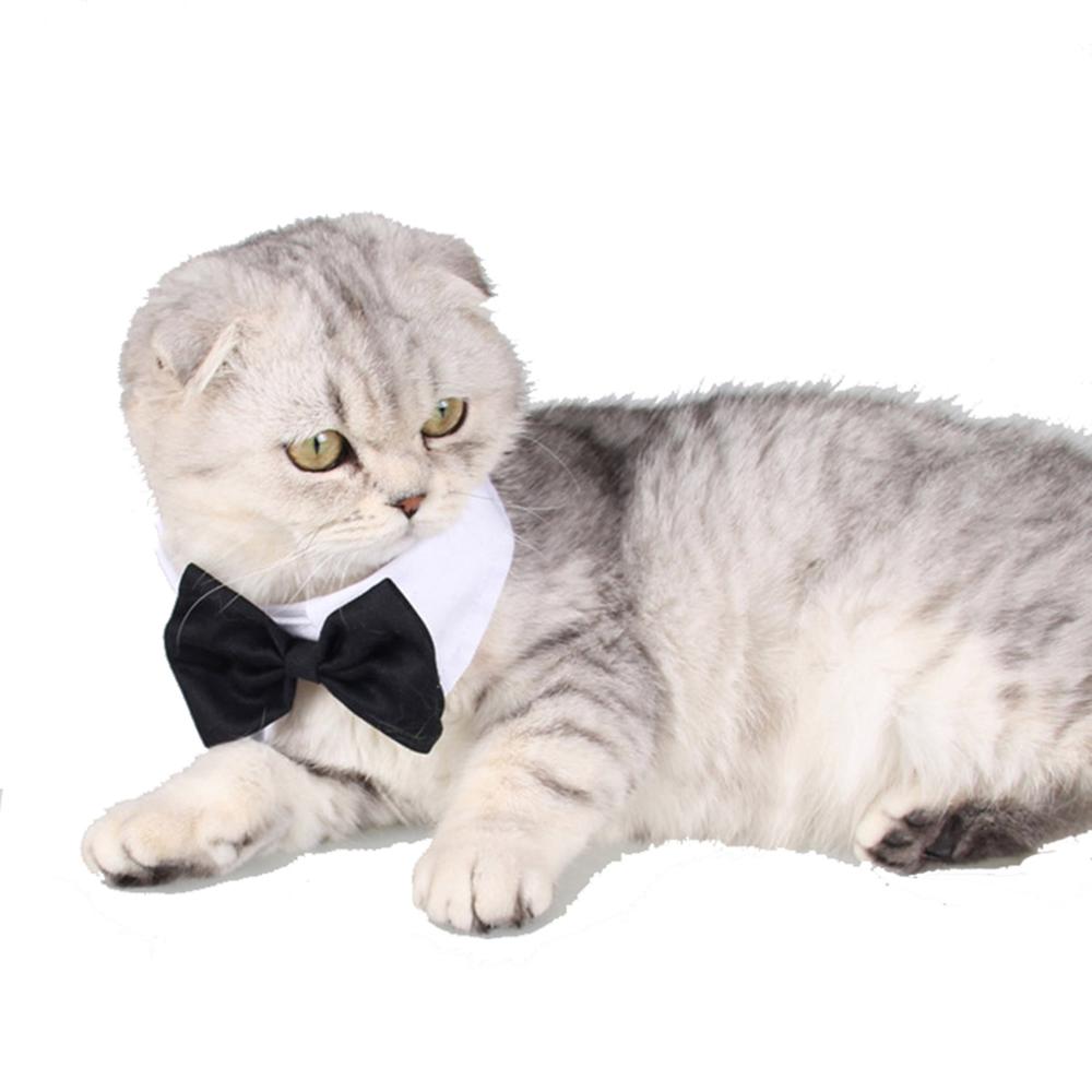 Adjustable Pets Dog Cat Bow Tie Pet Costume Necktie Collar For Small