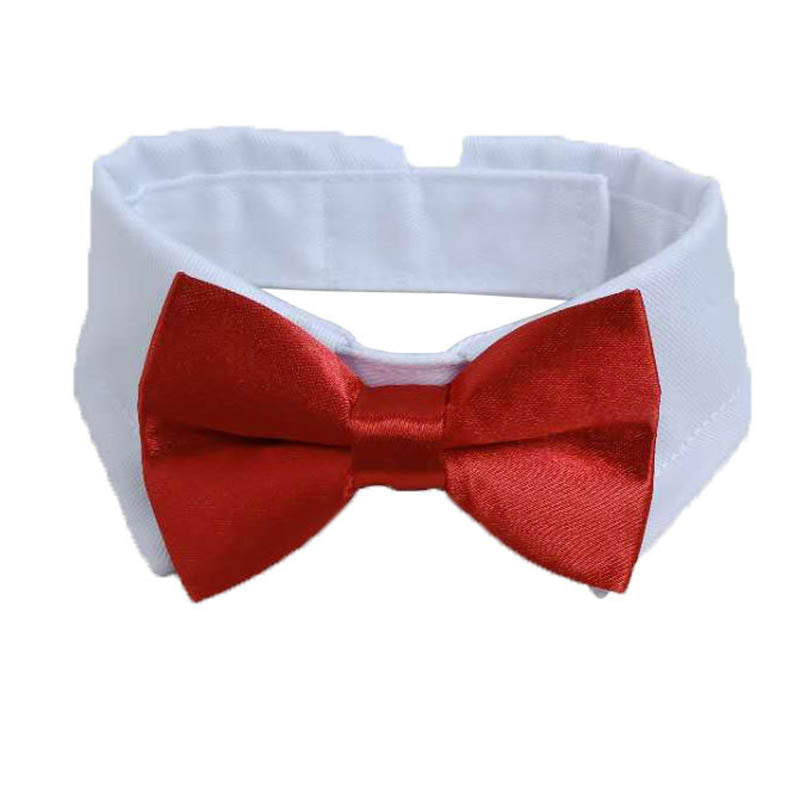 Adjustable Pets Dog Cat Bow Tie Pet Costume Necktie Collar For Small