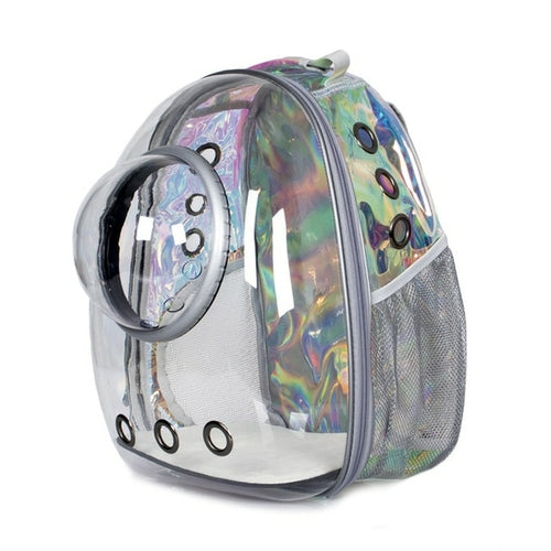 Astronaut Window Bubble Carrying Travel Bag Breathable Space Capsule