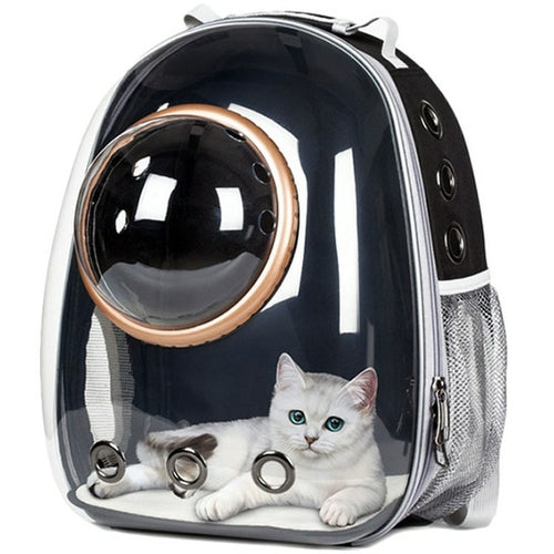 Astronaut Window Bubble Carrying Travel Bag Breathable Space Capsule