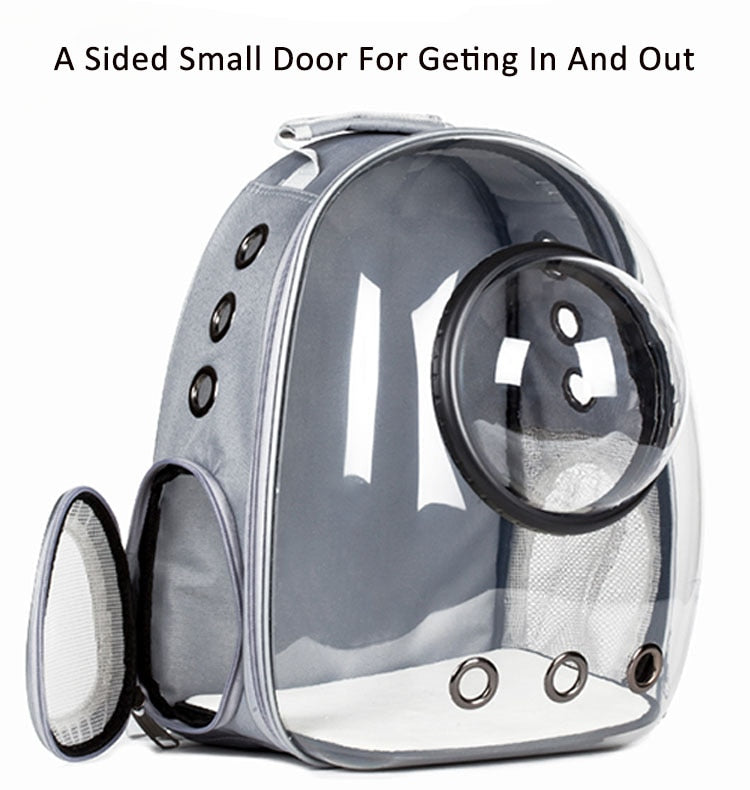 Astronaut Window Bubble Carrying Travel Bag Breathable Space Capsule