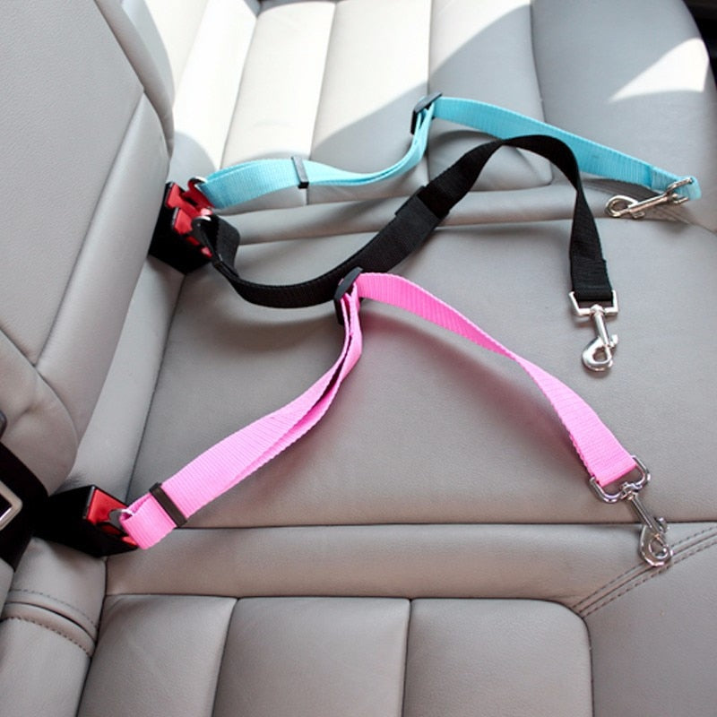 Pet Dog Cat Car Seat Belt For Accessories Goods Animals Adjustable