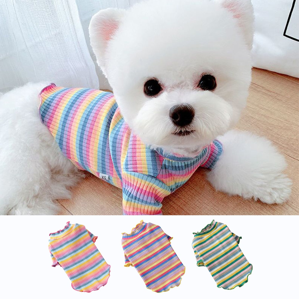 Pet Dog Clothes Puppy Vest T shirt Shirt Cute  Pajamas  Winter Pet