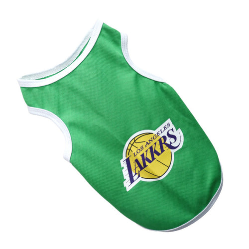 Summer Dog Clothes Breathable Basketball Jersey Puppy Cats Vest